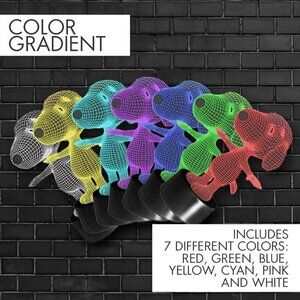 Snoopy 3D Lamp Night Light - Touch lamp  - BRAND NEW